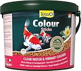 Tetra Pond Colour Sticks - Fischfutter für Teichfische, für natürliche...