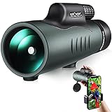 K&F Concept Monokular Teleskop wasserdicht 12x50 HD Handy Fernrohr mit...