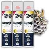Bump Anti Wespen Spray 3x300 ml - Wespenspray Weitwurfspray - Wespennest...