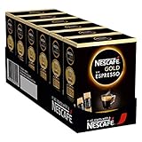 NESCAFÉ GOLD Typ Espresso Getränkepulver-Sticks, Espresso aus löslichem...