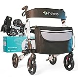 Helavo faltbarer Premium-Rollator - Leichtgewicht aus Aluminium - Maximale Mobilität in...