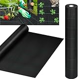 XMTECH Gartenvlies Unkrautvlies,100g/m² Extra Stark gegen Unkraut Gartenfolie, 10m x 2m =...