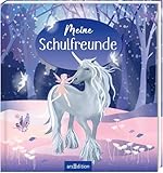 Meine Schulfreunde – Einhorn: Freundebuch für die Grundschule, Geschenk für...