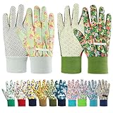 Ainiv Handschuhe für Garten, 2er Set Gartenhandschuhe, Antirutschbeschichtung...
