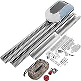VEVOR Garagentorantrieb, automatisch, Rollcode, 1000 N, komplett für Kipptor, max. 200 W,...