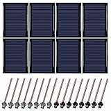 Mini Solarpanel 8 Stück 3V 0.3W 65X48mm Mikro-Solar-Panel-Zellen...