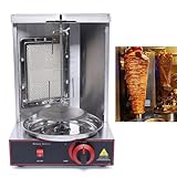 Grillmaschine，Gas LPG Shawarma Maschine，Döner Kebab Gyro Grill Edelstahl Vertikaler...