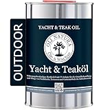 OLI-NATURA Yacht & Teaköl 1 Liter - Premium UV-Schützendes, Tiefenwirksames Holzöl für...