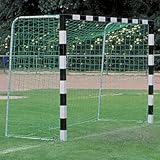 Handballtornetz Handball Fußball Kleinfeld Tornetz 3,10 x 2,10 m Tiefe Oben 0,80 / unten...