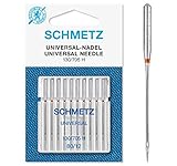 SCHMETZ Nähmaschinennadeln | 10 Universal-Nadeln I Nadeldicke 80/12 | 130/705 H | auf...