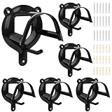 6 Stück Trensenhalter Pferd, Trensenhalter Metall, Zaumzeughalter Trensenhaken mit...