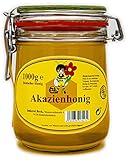 ImkereiBeck® - Echter Imkerhonig/Bienenhonig im 1kg / 1000g Honigtopf - Honig...