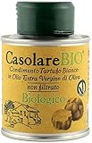Farchioni Il Casolare - Bio Weißes Trüffelöl (100 ml) - Kaltgepresstes...