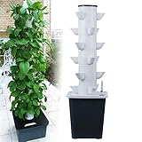 ROLTIN 30 Pods Hydroponics Tower Garden Hydroponic Growing System Aeroponics Growing Kit...
