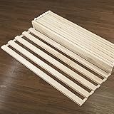 Hansales Rollrost 167x200cm - 350 kg 25 Leisten - Hochwertiger Extra starker Lattenrost...