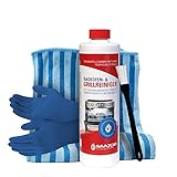 Maxxi Clean Backofenreiniger 500-ml Gel Paste inkl. Backofen- und Grillreiniger Pinsel |...