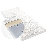 Alvi Matratze für Beistellbett & Wiege Tencel & Dry - 90x40 cm Babymatratze mit...
