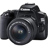Canon EOS 250D Digitalkamera - mit Objektiv EF-S 18-55mm F4-5.6 IS STM (24, 1 Megapixel,...