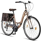 Licorne Bike Stella Plus Premium City Bike in 28 Zoll Aluminium Fahrrad für...