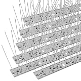 AIQII 3,5 Meter Taubenabwehr aus Edelstahl 14 Elemente a 25 cm Vogelabwehr Spikes...