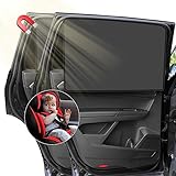 Sonnenschutz Auto Baby Mit UV Schutz Reflektierende, Magnetisch Seiten...