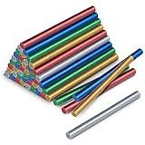 TROTEC 50 Stück Heißklebestifte 11mm Glitzer - Klebstoff für 11mm...