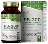 Ezyleaf Phosphatidylserin PS-300 mit Cholinbitartrat & Myo-Inositol | 90 Hochdosierte...