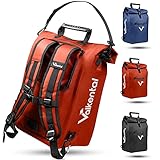 Valkental - 3in1 Fahrradtasche - Geeignet als Gepäckträgertasche, Rucksack und...