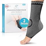 Health Press® Sprunggelenkbandage – Professionelle Stützstrümpfe – Entlastung &...