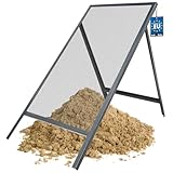 KOTARBAU® Durchwurfsieb 60 x 120 cm Durchwurfgitter aus Stahldraht 6 x 6 mm...
