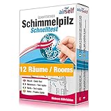 airself Schimmeltest Maxi-Set, 12 Nährböden zur Untersuchung der...