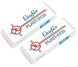 Läufer 69809 Plast 0120 Radierer, radiert zuverlässig Bleistifte und Buntstifte,...