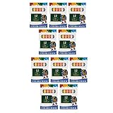 Happlignly 10 Paket Bürgersteigs Kreide für Kinder Kleinkinder 120 Stück Bürgersteigs...