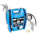 Güde Kompressor Airpower 180/08 (ölfrei & wartungsarm, Riemenantrieb, 8 bar, 1100 W,...