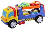 Navystar Autotransporter Truck mit 4 Autos mit Licht und Sounds