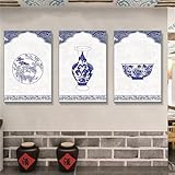 5D Diamant Painting Bilder, 3 Pack DIY Diamond Painting Celadon, Diamond Painting Set für...