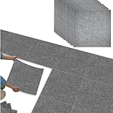 20 Stück Teppichfliesen Selbstklebend, Auslegware Teppichboden 30 x 30 cm,...