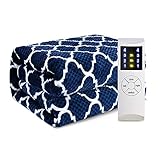 Generic Elektrische Heizdecke für Herbst und Winter 180x150cm Blau | Elektrische...