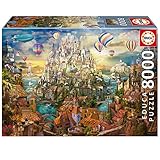 Educa 19570, Stadt der Täume, 8000 Teile Puzzle für Erwachsene und Kinder ab...