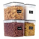Kliplinc Luftdichte Frischhaltedosen aus Kunststoff, 3,6 l, BPA-frei, für Küche,...