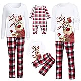 Halloween Weihnachten Nachtwäsche Lässig Weihnachts Pyjama Family Pyjamas Shirt Pants...