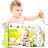 Nasensauger Baby. ORIGINAL Airmed's Nasensauger. KLINISCH GETESTET, SICHER und SANFT. Baby...