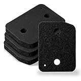 4er Set Filter für Miele 9164761 Trockner Wärmepumpentrockner | Fein/Grob 207...