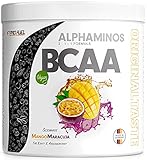BCAA Pulver 300g Mango-Maracuja, TESTSIEGER Alphaminos BCAA 2:1:1 Drink,...