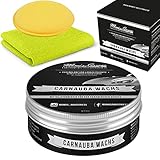 Momo’s Garage ® Carnauba Politur + Wax mit SiO2 Versiegelung High End Schutz mit EXTREM...