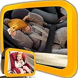 Retoo Rücksitzspiegel Baby, Kindersitz Spiegel Auto, Kinder Autospiegel,...