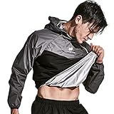 HOTSUIT Schwitzanzug Herren Trainingsanzug Sportanzug Fitness Schwitzanzug Trainingshose -...