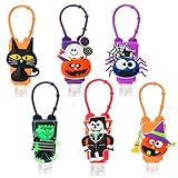 Halloween-Händedesinfektionsmittel für Kinder, 6 Sets Silikon-Desinfektionsmittel,...