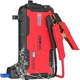 GOOLOO 1500A Starthilfe Powerbank 12V Supersafe IP65 Starthilfe,mit LED Taschenlampe und...