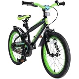 BIKESTAR Kinderfahrrad 18 Zoll für Mädchen und Jungen ab 5 Jahre | Kinderrad Urban...